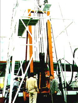 Ocean Exploration Drilling Rig