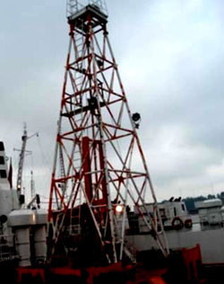 Ocean Exploration Drilling Rig